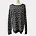 Christmas round neck long sleeve knit pullover